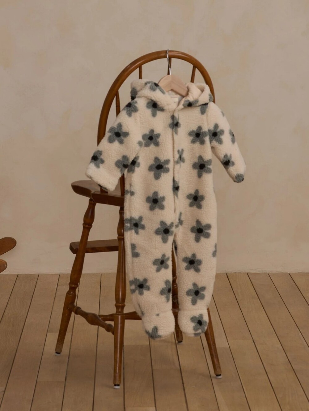 Rylee + Cru Fleece Jumpsuit Daisy Size 12-18 Months